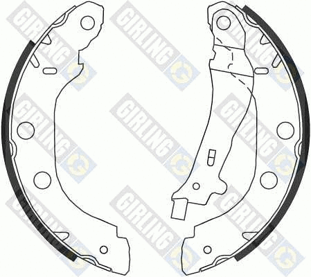 Brake Shoe Set (5186553)
