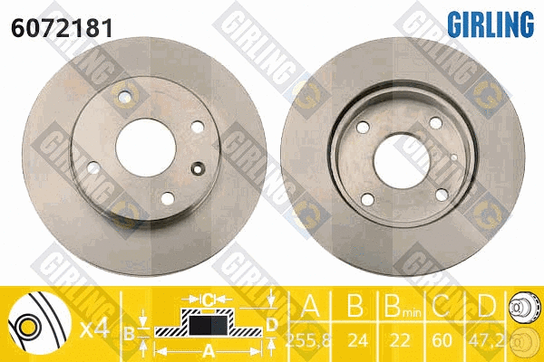 Brake Disc (6072181)