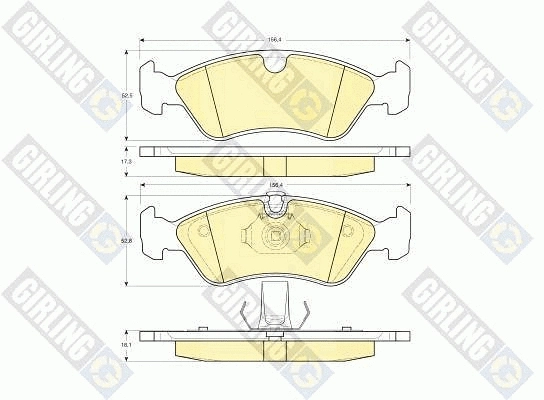 Brake Kit, disc brake (6411112)
