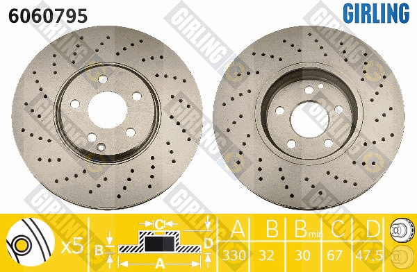 Brake Disc (6060795)