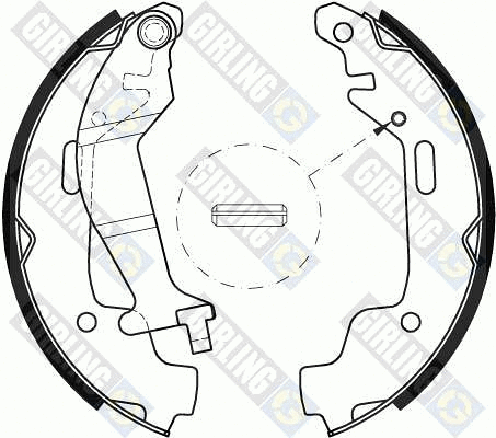 Brake Shoe Set (5184689)