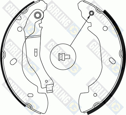 Brake Shoe Set (5186894)
