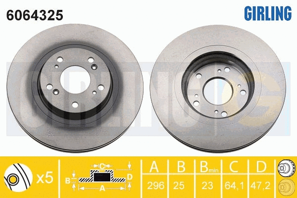 Brake Disc (6064325)