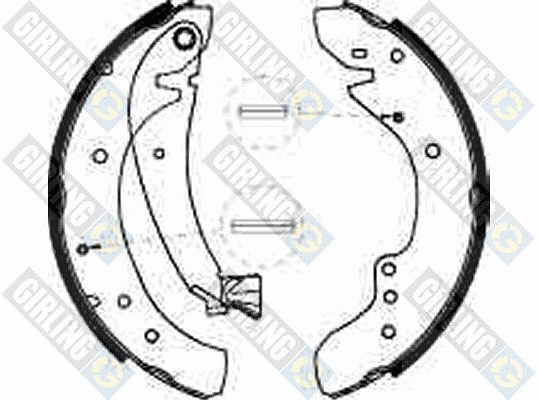 Brake Shoe Set (5185451)