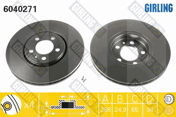 Brake Disc (6040271)