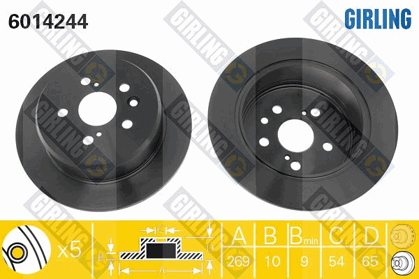 Brake Disc (6014244)