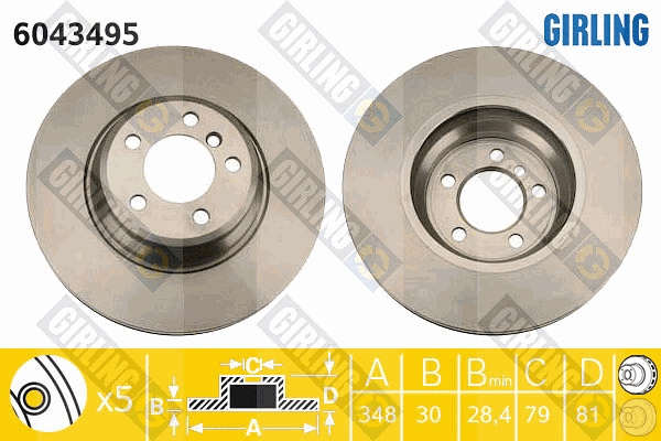 Brake Disc (6043495)