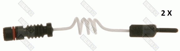 Warning Contact, brake pad wear (6324101)