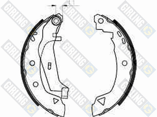 Brake Shoe Set (5182403)