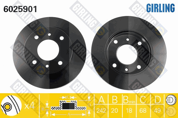 Brake Disc (6025901)