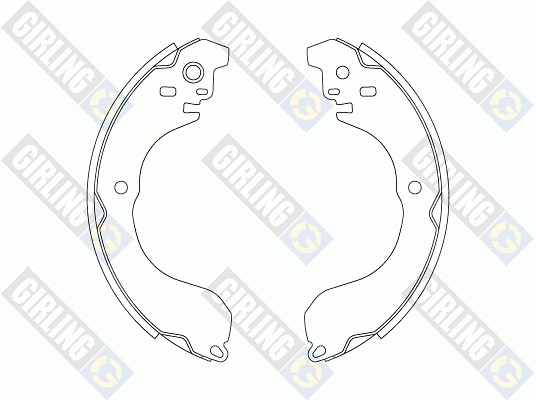 Brake Shoe Set (5188131)