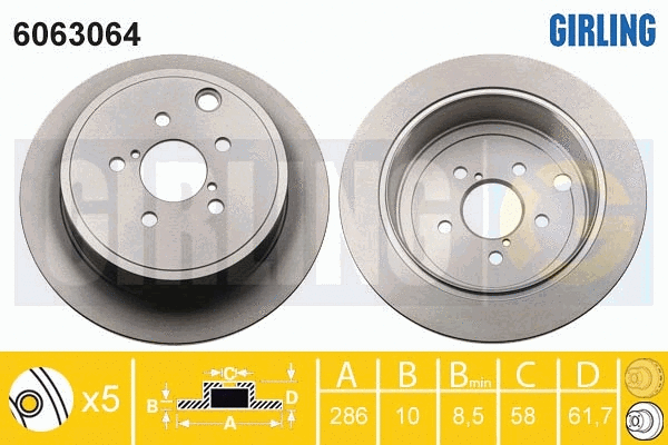 Brake Disc (6063064)