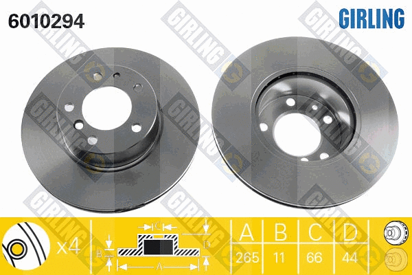 Brake Disc (6010294)