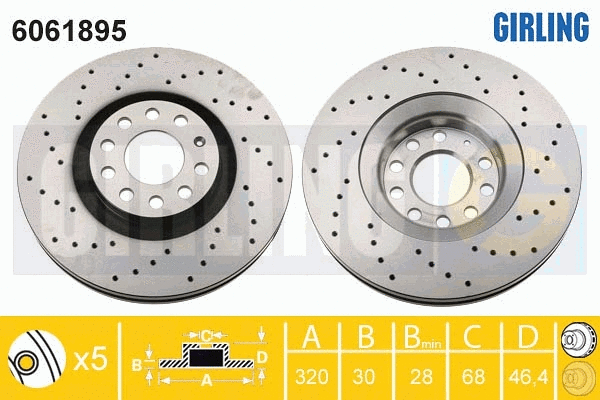 Brake Disc (6061895)