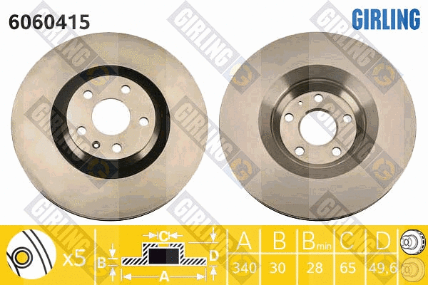 Brake Disc (6060415)