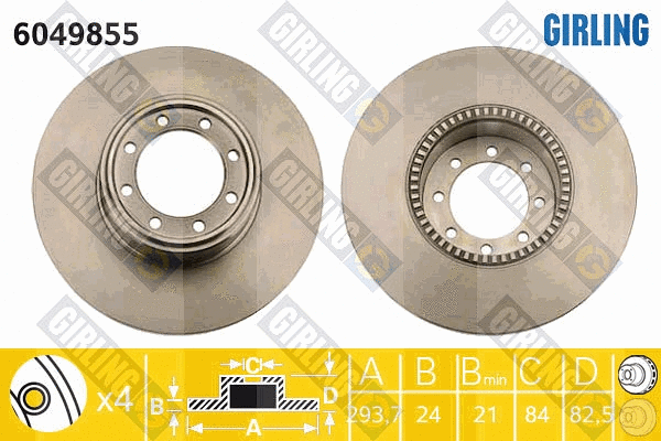 Brake Disc (6049855)