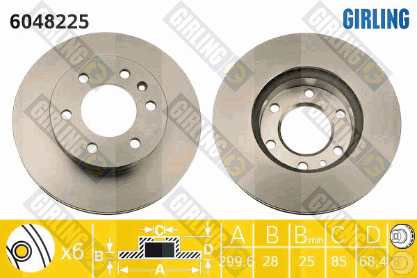 Brake Disc (6048225)