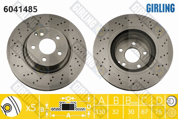 Brake Disc (6041485)