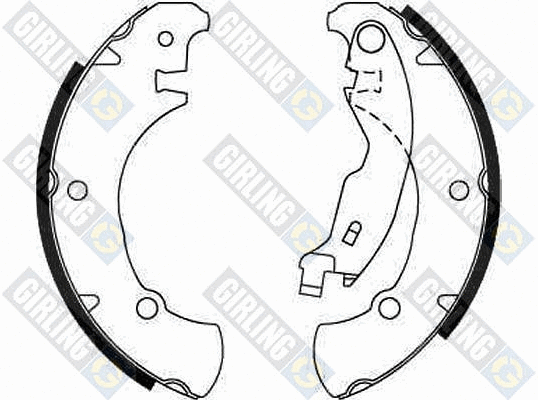 Brake Shoe Set (5186546)