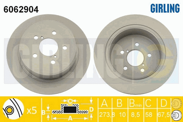 Brake Disc (6062904)
