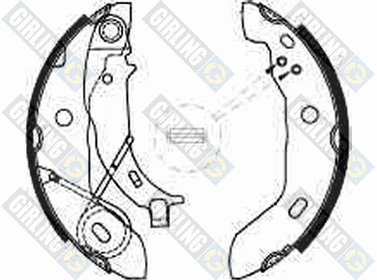 Brake Shoe Set (5186271)