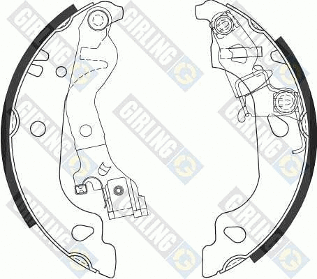 Brake Shoe Set (5186866)