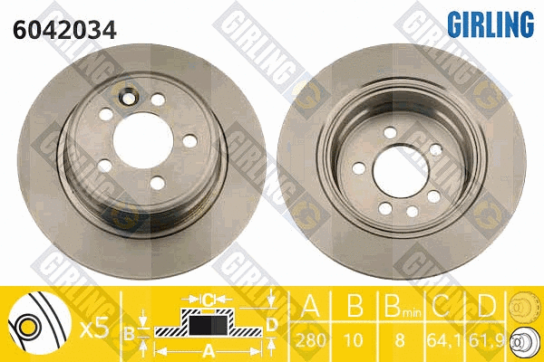 Brake Disc (6042034)