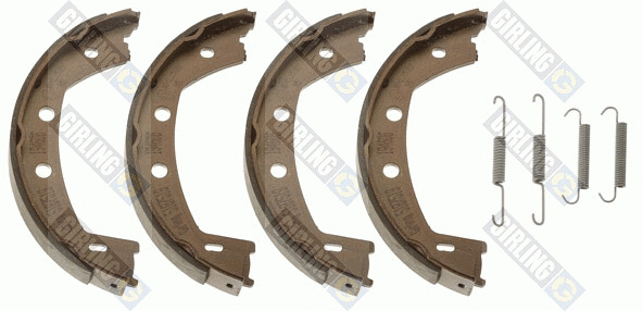 Brake Shoe Set, parking brake (5187519)