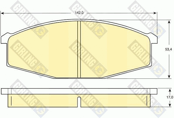 Brake Kit, disc brake (6410679)