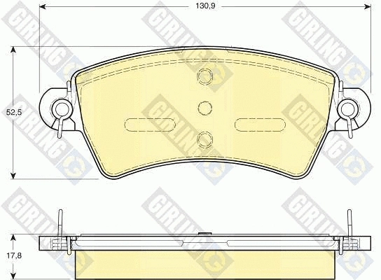 Brake Kit, disc brake (6410984)