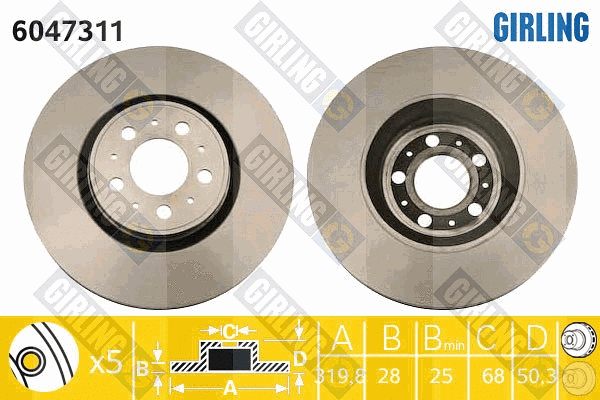 Brake Disc (6047311)