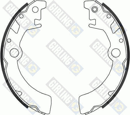 Brake Shoe Set (5186519)