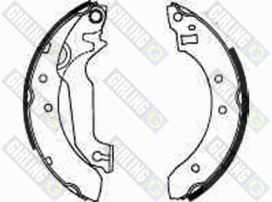 Brake Shoe Set (5162271)