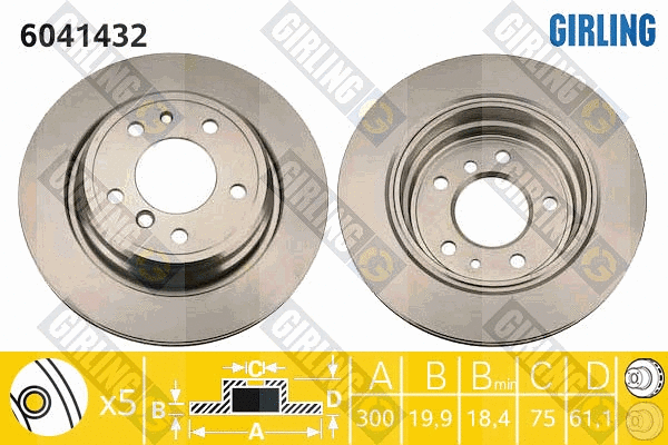 Brake Disc (6041432)