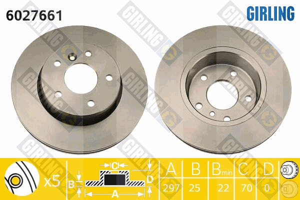 Brake Disc (6027661)
