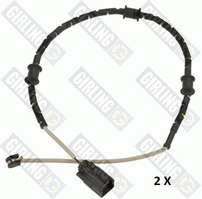 Warning Contact, brake pad wear (6337202)