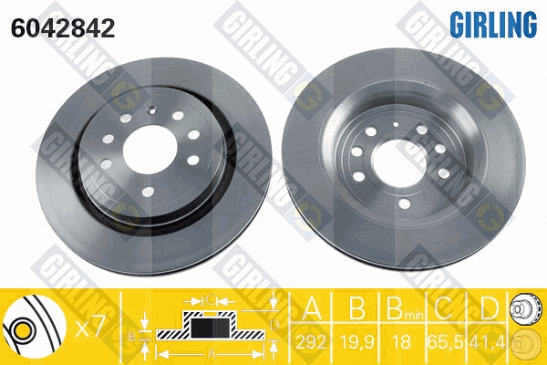 Brake Disc (6042842)