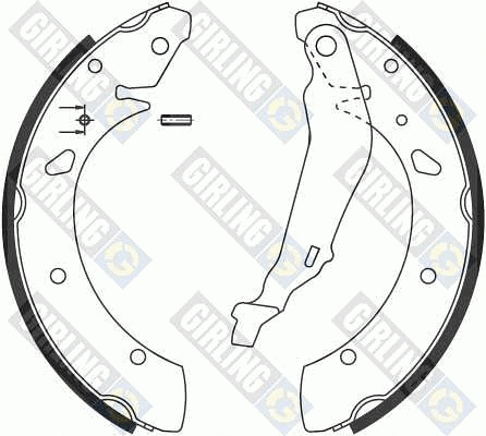 Brake Shoe Set (5186401)