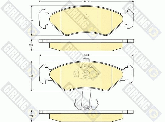 Brake Kit, disc brake (6410712)