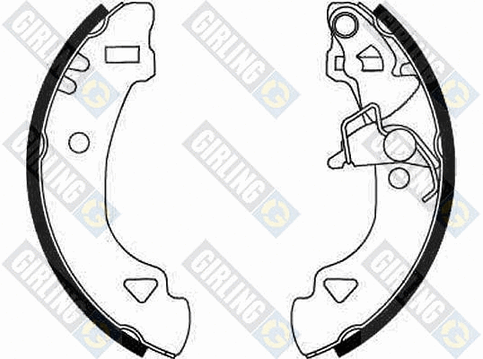 Brake Shoe Set (5185666)