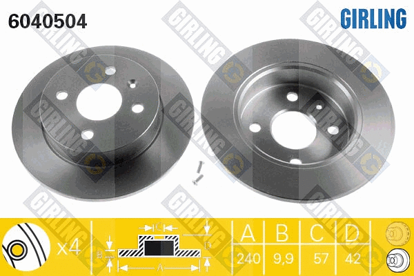 Brake Disc (6040504)