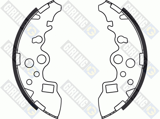 Brake Shoe Set (5184859)