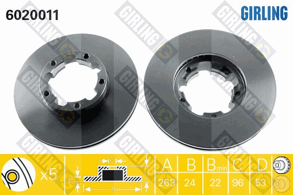 Brake Disc (6020011)