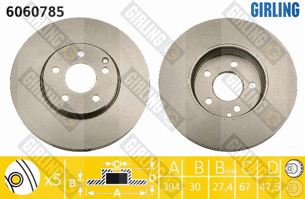 Brake Disc (6060785)