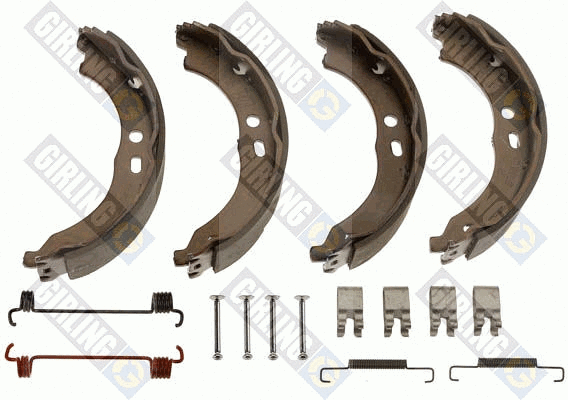 Brake Shoe Set, parking brake (5187449)