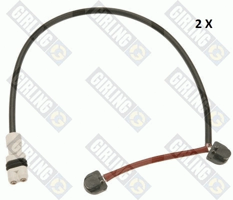 Warning Contact, brake pad wear (6331202)