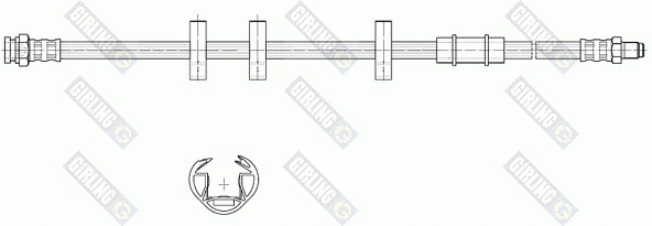 Brake Hose (9002580)