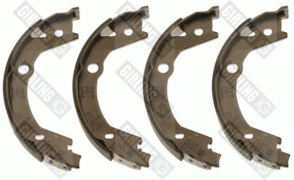 Brake Shoe Set, parking brake (5187479)