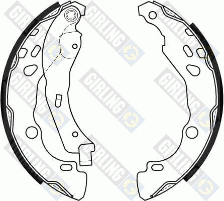 Brake Shoe Set (5184554)