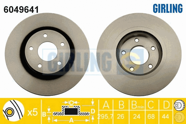 Brake Disc (6049641)